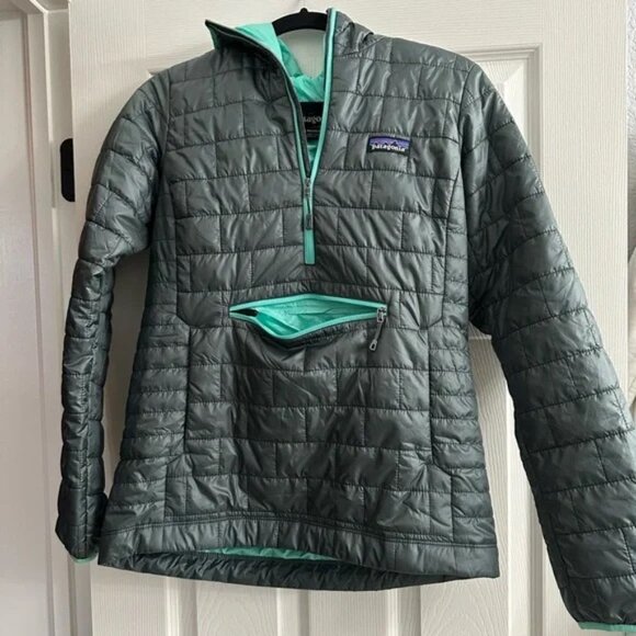 Women's Patagonia Nano Puff Bivy Pullover Hooded Insulated XS - Picture 5 of 5